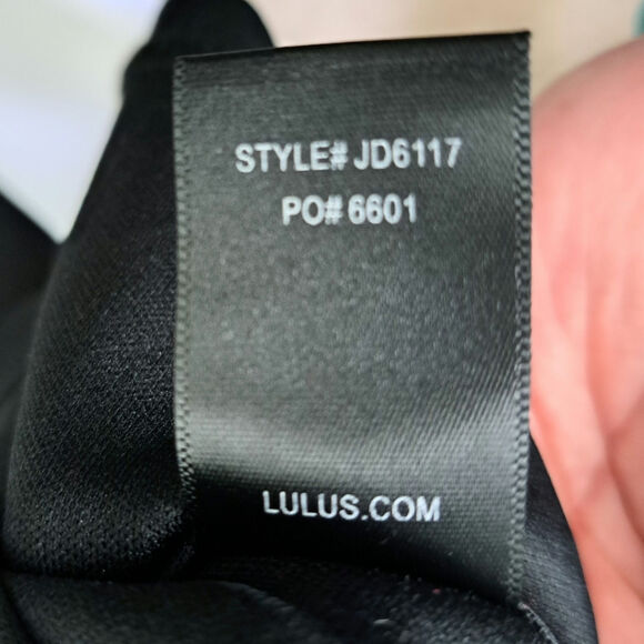 Lulus Cut Out and About Black Skater Dress Size XS - Picture 9 of 10